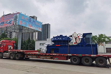 正升重工發(fā)貨日常：ZSDI450制砂機(jī)發(fā)往廣西