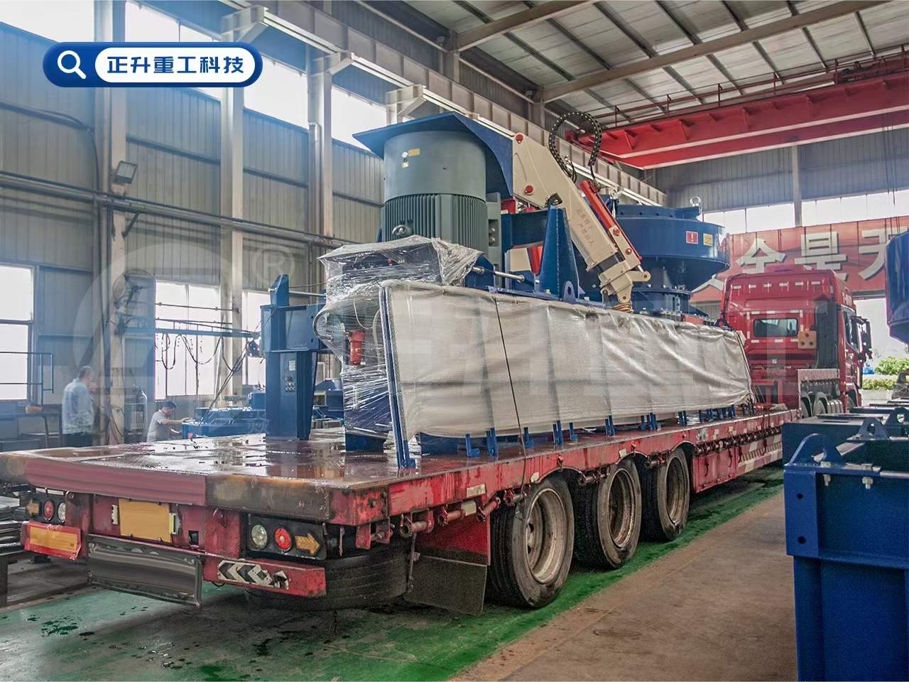 正升重工制沙生產線,發往四川
